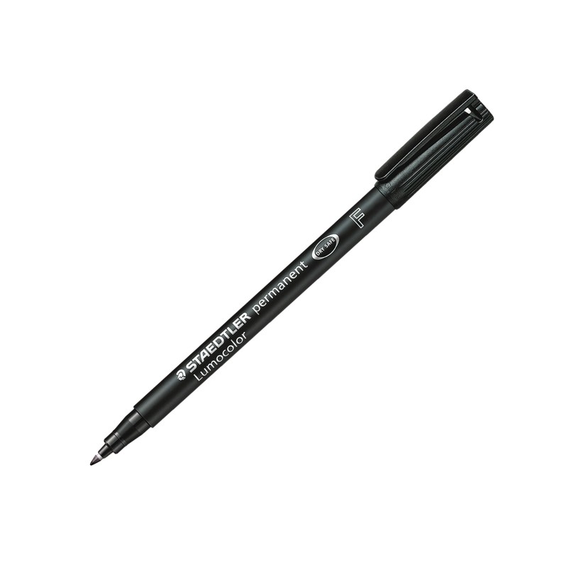 Penna Staedtler Lumocolor 318 10pz  F Nero