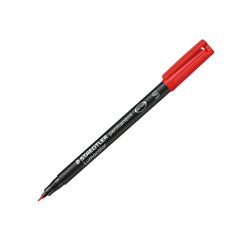 Penna Staedtler Lumocolor 313 10pz S Rosso