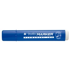 Marcatore Tratto Marker Blu P/tonda 12pz