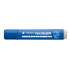 Marcatore Tratto Marker Blu P/scalpello 12pz