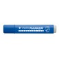 Marcatore Tratto Marker Blu P/scalpello 12pz