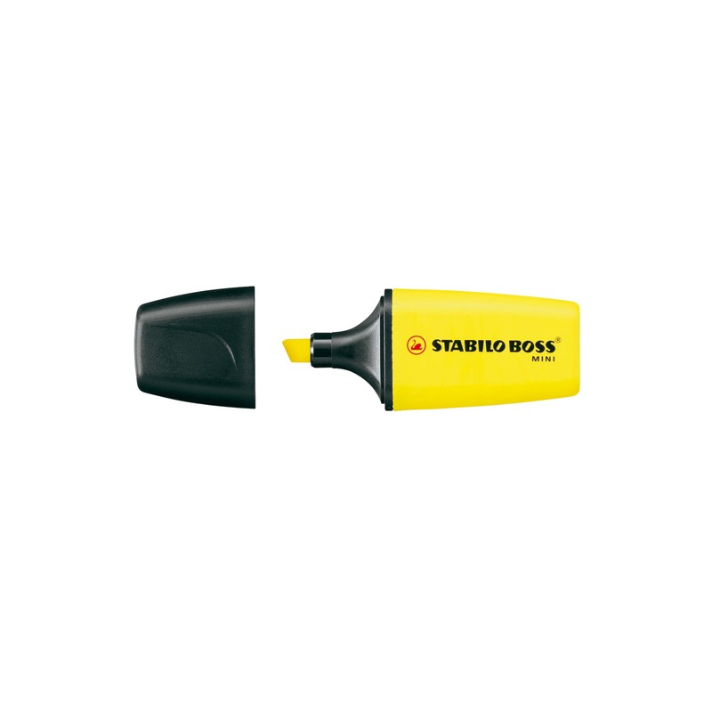 Evidenziatore Stabilo Boss Mini Giallo