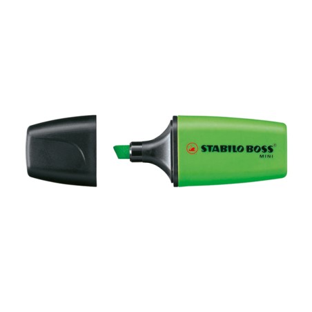 Evidenziatore Stabilo Boss Mini Verde