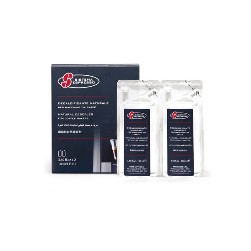 Astuccio Decalcificante 2x100ml Per Macchina Caffe A Capsule S.12 Essecaffe