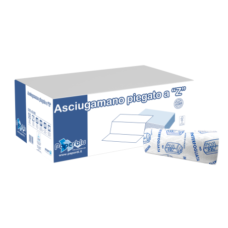 Asciugamano A Zeta 2 Veli Paperdì 25cf.x150pz