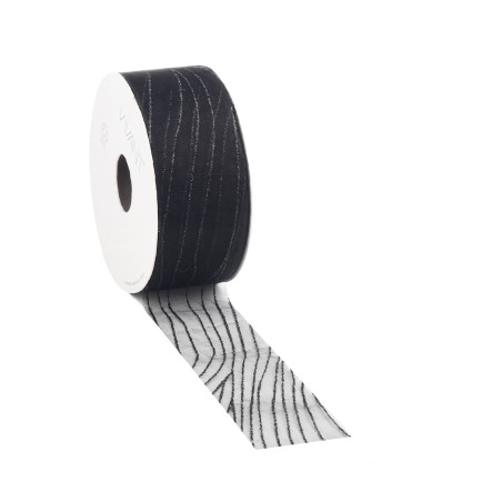 Flow Ribbon 25mt.x40mm 5183 Col.85 Black Nero