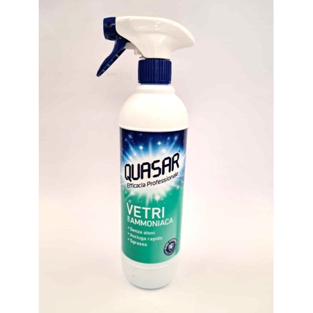 Quasar Vetri Sgrassatore C/ammoniaca Spray 580ml 170465