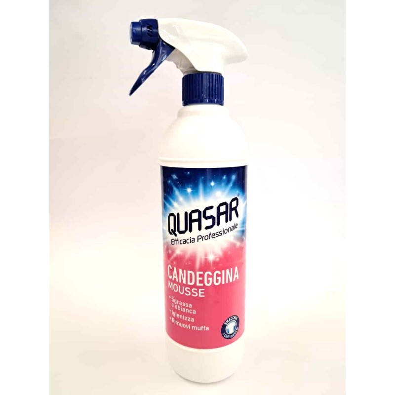 Quasar Sgrassatore Candeggina Mousse Spray 580ml 170464