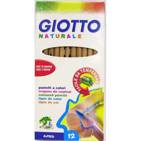 Pastelli Giotto Naturali Da 12