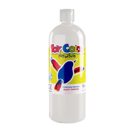 Tempera Toy Color 1 Lt Bianco 1/6