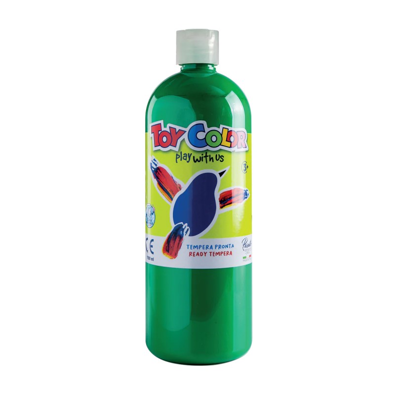 Tempera Toy Color 1 Lt Verde Brillante 1/6