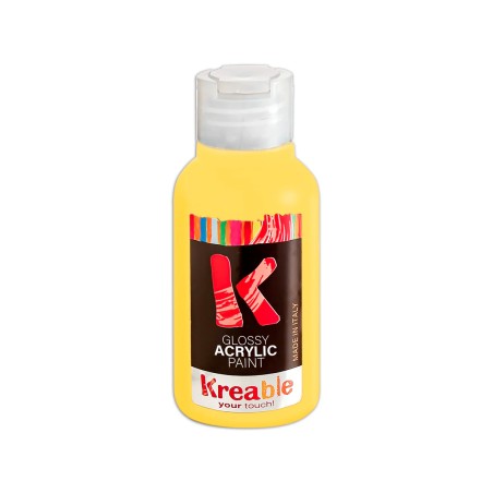 Tempera Acrilica Lucida 100ml Giallo 1/12