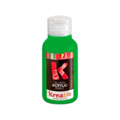 Tempera Acrilica Lucida 100ml Verde Brillante 1/12