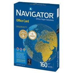 Carta Navigator Office Card A4 160gr 250fg 210x297mm