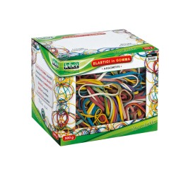 Elastico In Gomma Misura E Colori Assort. Scatola 500g