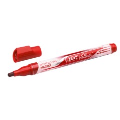 Marcatori P.tonda 1pz Rosso Whiteboard Velleda Liquid Ink Pocket Bic