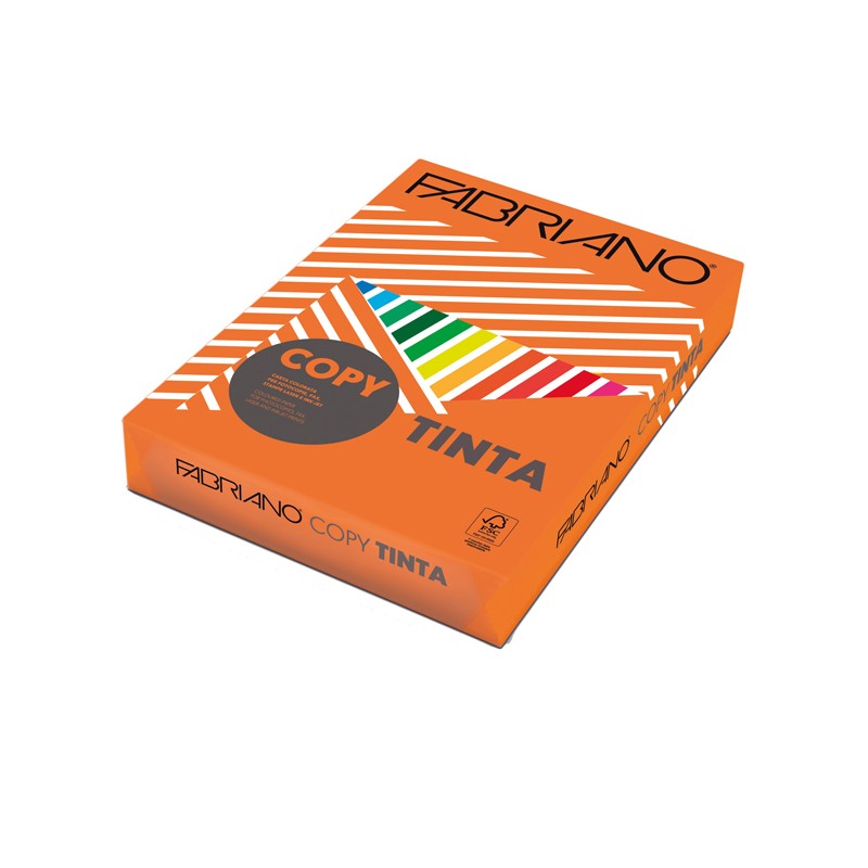 Carta X Fot Copy Tinta A4 80gr 500fg Arancio