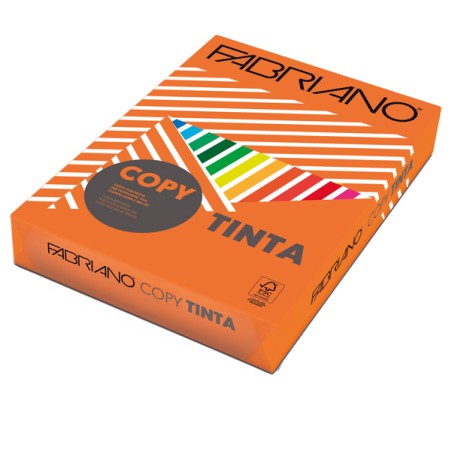 Carta X Fot Copy Tinta A4 80gr 500fg Arancio