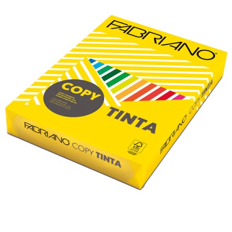 Carta Copy Tinta A3 160gr 125fg Col.forti Giallo Fabriano