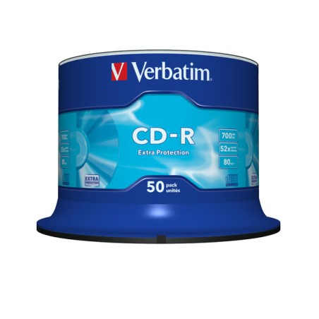 Cd-r Verbatim 700mb 52x 50pz Vercdp70048sk