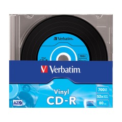 Cd-r Verbatim Vinyl 52x 700mb 10pz