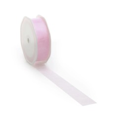 Nastro Vivant Voile 25mt.x25mm 10 Light Rose 4335.2525.10