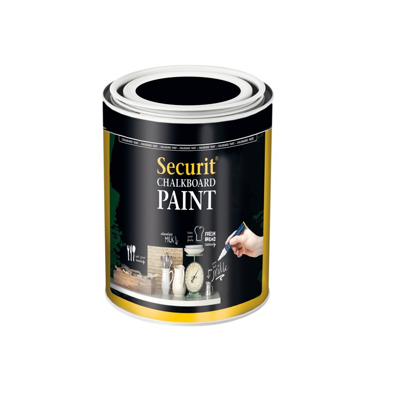 Pittura Lavagna Nero 250ml (5mq) Securit