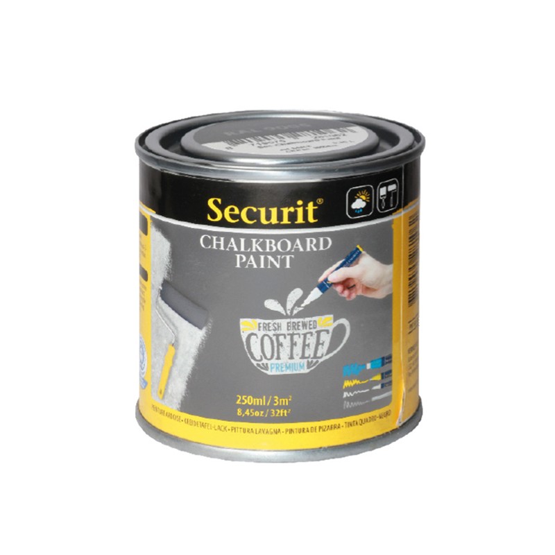 Pittura Lavagna Grigio 250ml (5mq) Securit