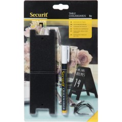 Set 5 Tag Sandwich Nere 8,5x5cm Securit