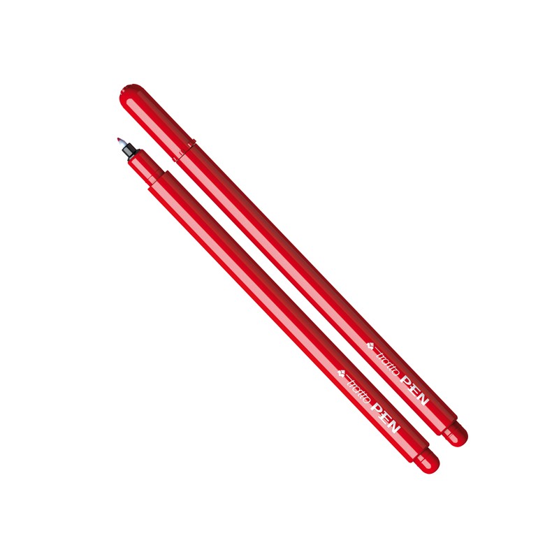 Penna Tratto Pen Rosso 1pz