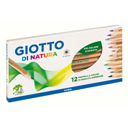 Pastelli Giotto Di Natura 12pz