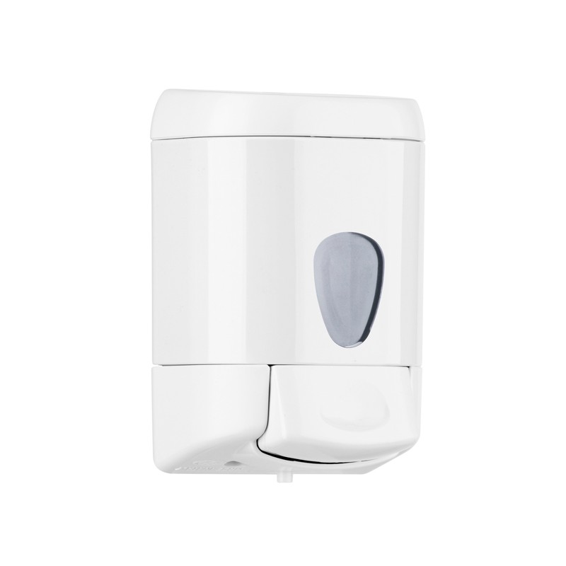 Dispenser A Muro 0,55lt Bianco Per Sapone Liquido Plus Mar Plast