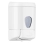 Dispenser A Muro 0,55lt Bianco Per Sapone Liquido Plus Mar Plast