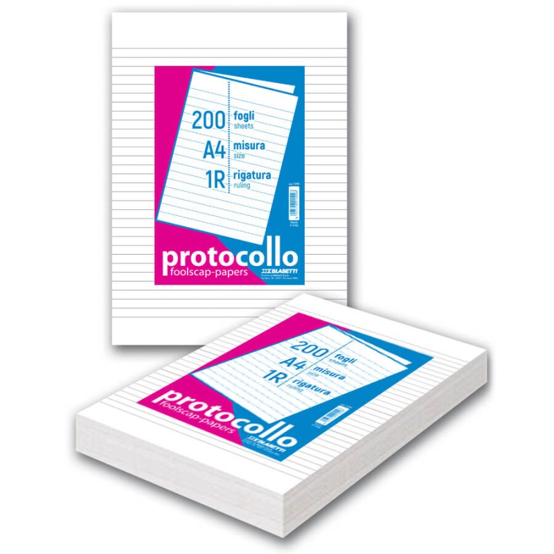 Protocollo 1rigo 200fg 60gr