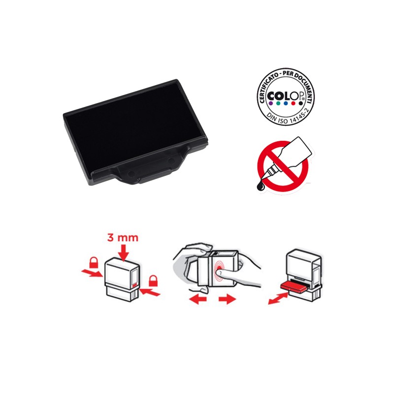 Tampone Colop E/40 Nero