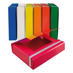 Cartella Progetto Dorso 7cm C/elastico Giallo Starline