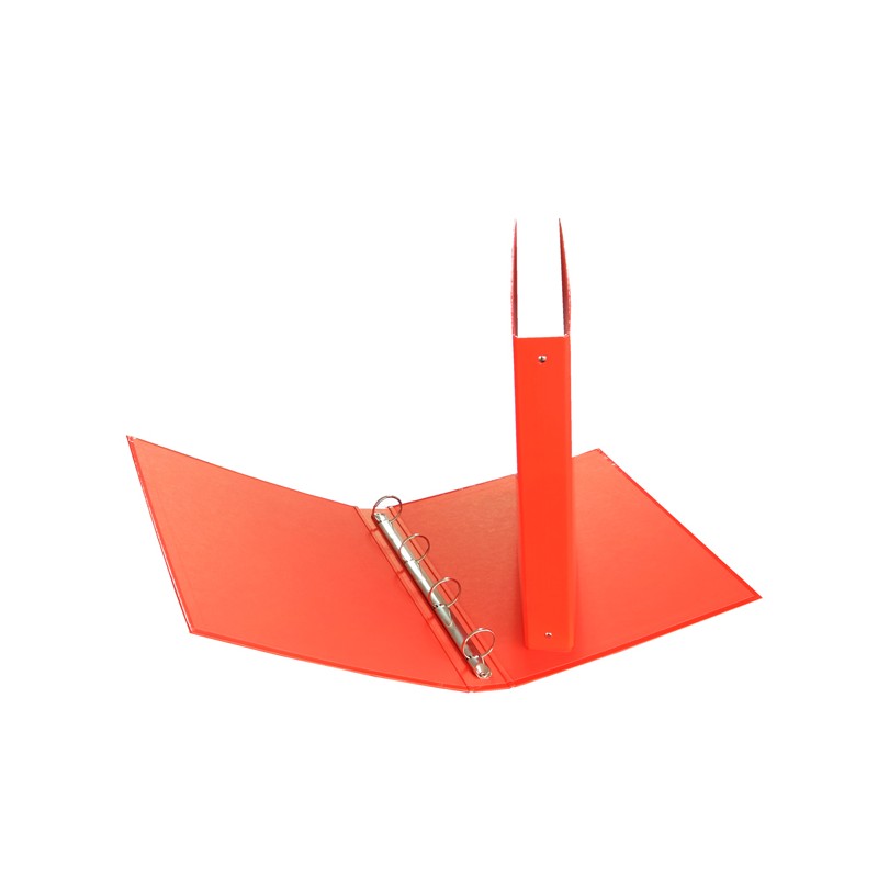Raccoglitore 4 Anelli Tondi 30Mm Rosso Starline