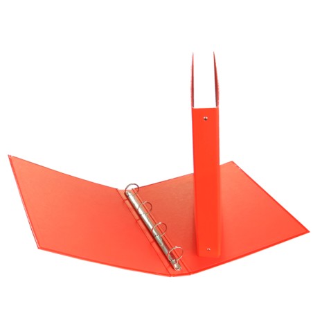 Raccoglitore 4 Anelli Tondi 30mm Rosso Starline