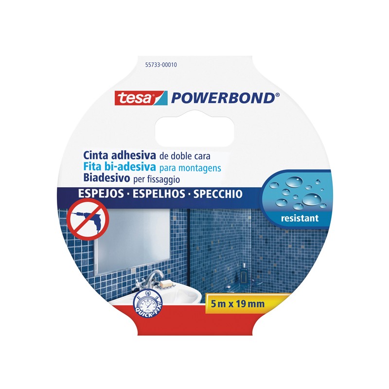 Nastro Biadesivo 5Mtx19Mm Per Specchi