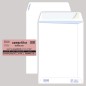 100 Buste A Sacco Bianche 230x330mm 80gr Adesiva Competitor Pigna