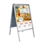 Cavalletto Bifacciale Con 2 Cornici A Scatto 70x100