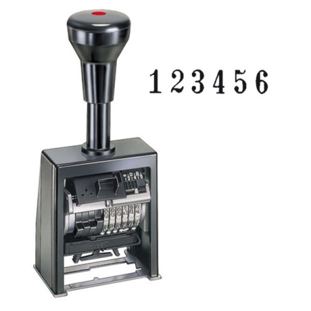 Timbro Numeratore Automatico B6k 6 Colonne 4,5mm Reiner