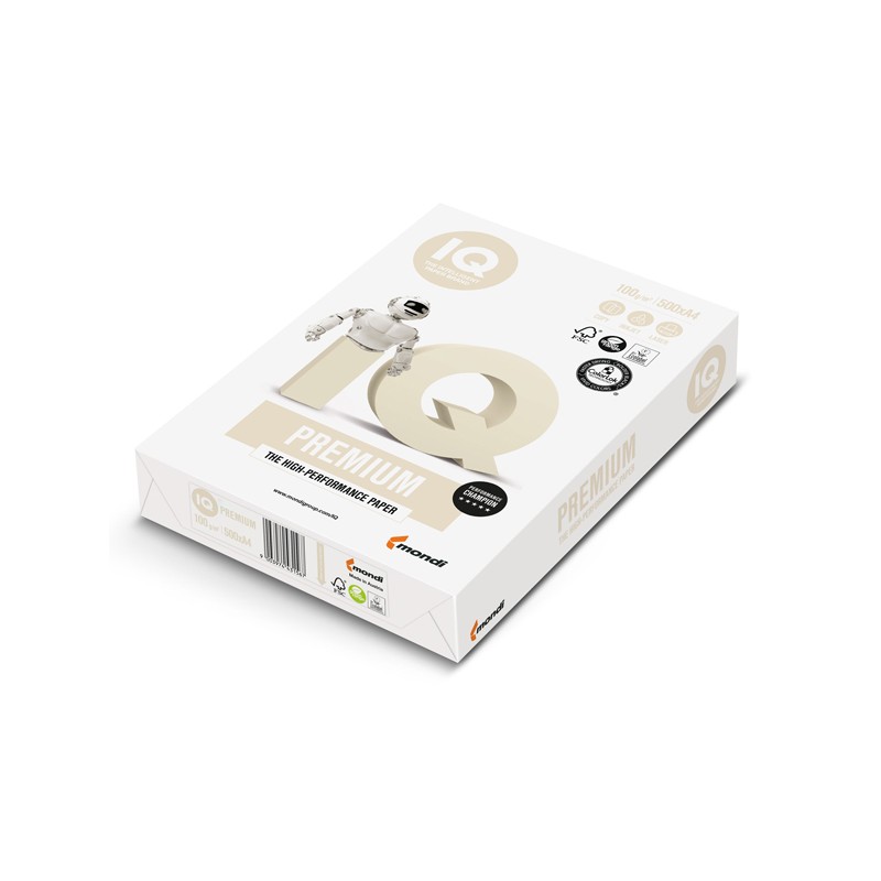 Carta Bianca Iq Premium A4 100gr 500fg Mondi