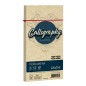 25 Buste Calligraphy Pergamena 11X22Cm 90Gr Crema 05
