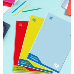 Maxiquaderno A4 Linea Blu One Color Didattico Rig.b 6/30 Blasetti Cod.7042 18+1