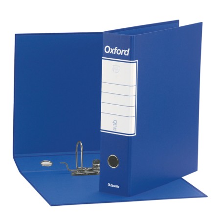 Registratore Oxford G83 Blu Dorso 8cm F.to Commerciale