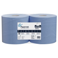 Bobina Asciugatutto Superior 3 Veli Blu Cf. 2pz 19 Gr. Diametro 30cm 21,5cm X 190 Mt - Papernet