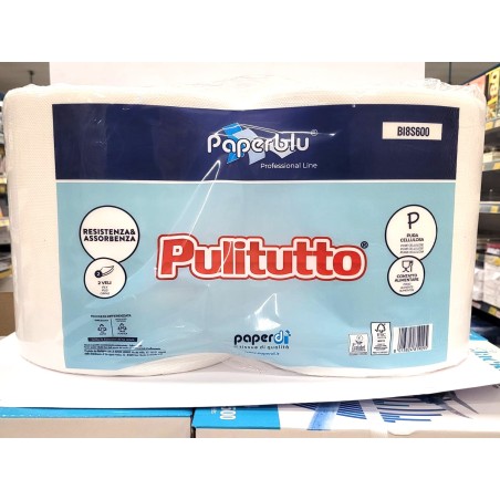 Bobina Pulitutto 2veli 1,7 Kg. 2pz
