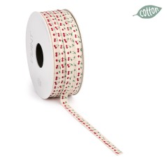 Nastro Vivant Cherry 25mt.x8mm 0307.2508.20 Red