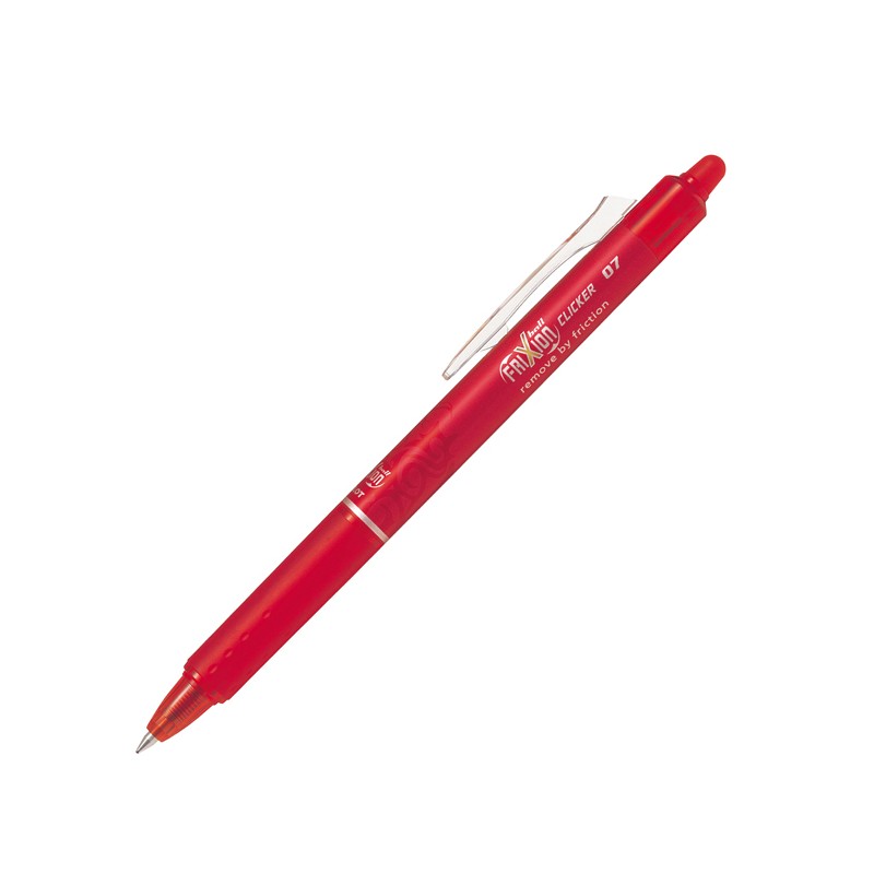 Penna Sfera A Scatto Frixion Clicker Rosso 0,7mm Pilot